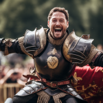 Tom Hardy Jousting Loxwood ussex