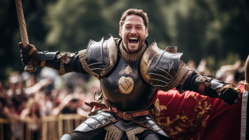 Tom Hardy Jousting Loxwood ussex